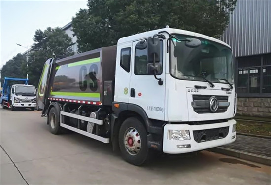 國六東風D9，10-12方壓縮式垃圾車